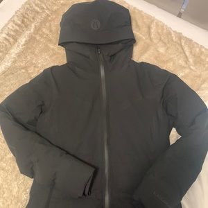Long Black Lululemon Parka
